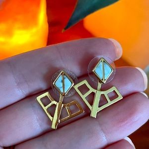 COPY - 🎄$5 CHRISTMAS SALE🎄 Stella & Dot marble & gold ear jackets